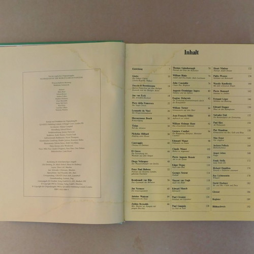 Mal Techniken Grosser Meister German edition good condition