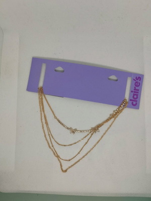 Κολιέ Claire's καινούργιο με τέσσερα στρώματα και πεταλούδες