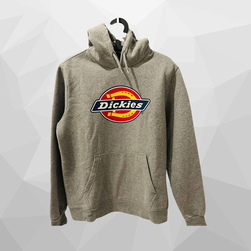Dickies Hoodie gray like new with large logo