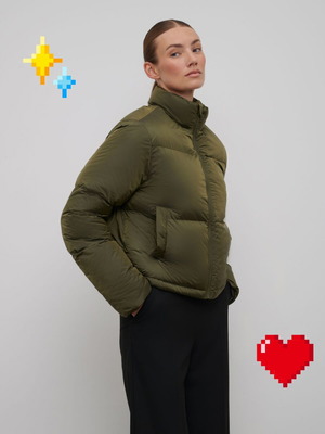 Яке Coven маслинено малко като ново, есенно - пролетно