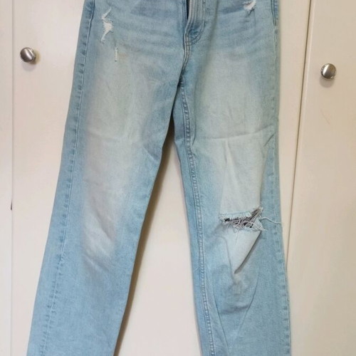 Straight jeans H&M like new, blue, size XXS