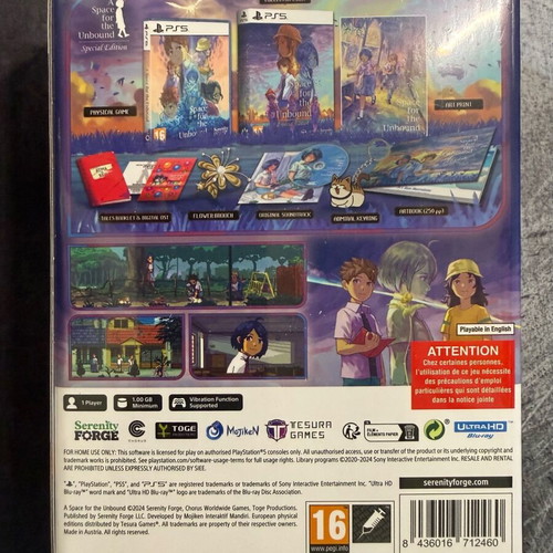 A Space For The Unbound Special Edition PS5 game new sealed
