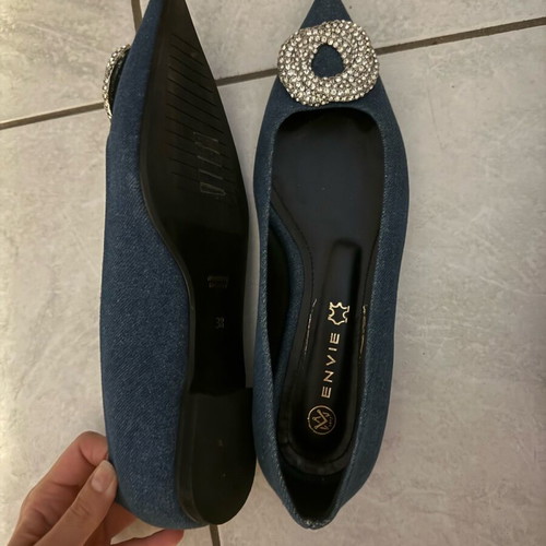 Envie Shoes ballerinas size 38 like new, blue