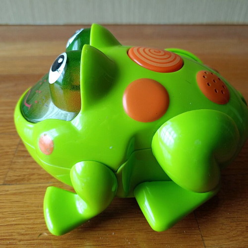 Chicco baby toy frog without batteries, sound and light