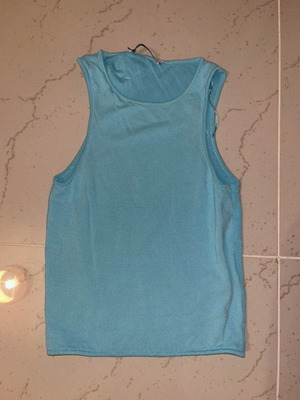 Zara blue blouse like new, size M