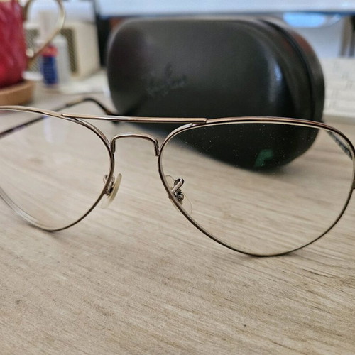 Ray Ban Aviator 6489 used, size 58, bronze