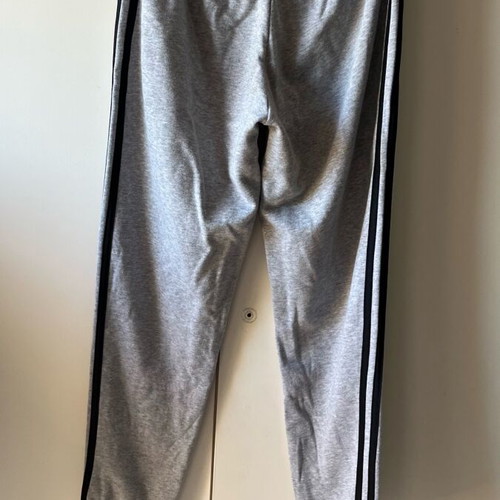 Adidas grey tracksuit 11-12y 152cm used with small tear