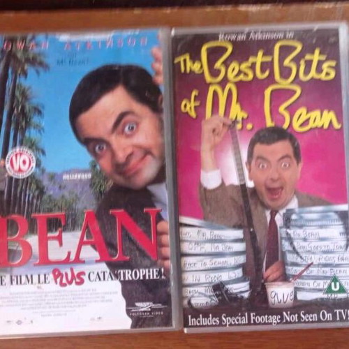 Mr Bean videocassettes like new, pack of 3