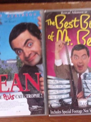 Mr Bean videocassettes like new, pack of 3