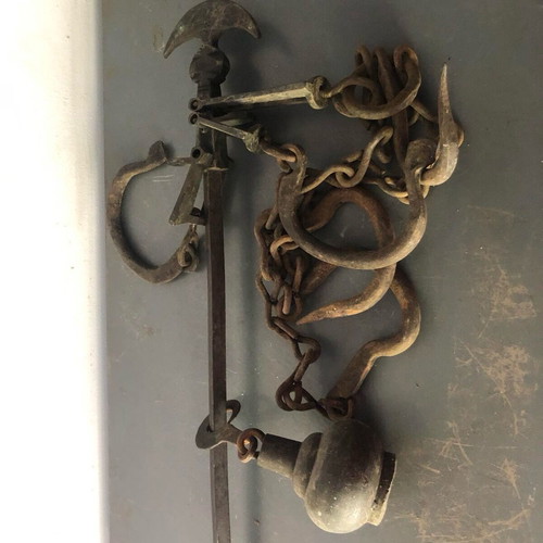 Satiri or Kantari scale 1936, 100 okades rare antique