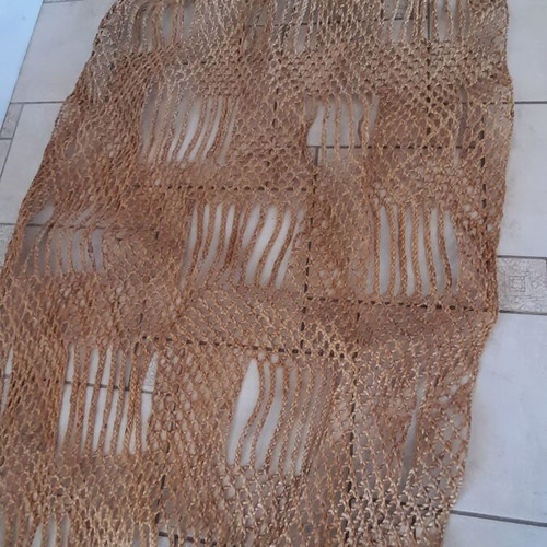 Handmade hammock used, about 3 meters, rope material, from Indonesia