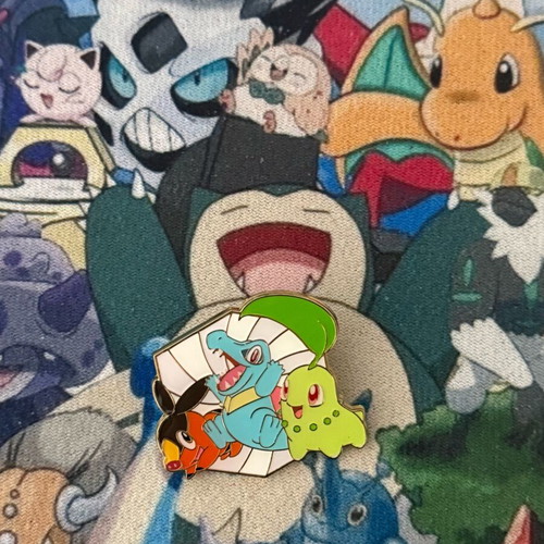 Pokémon First Partners Deluxe Pin like new