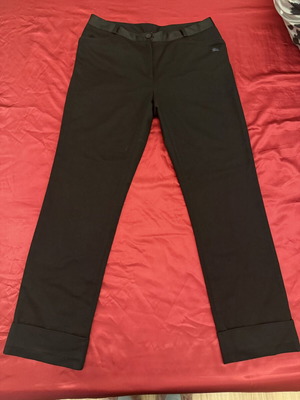 Armani Jeans παντελόνι γραφείου 3/4 σε μαύρο, μέγεθος M