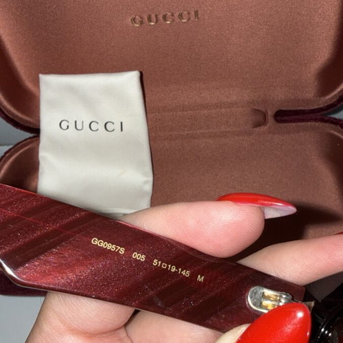 Gucci women's sunglasses new with full packaging