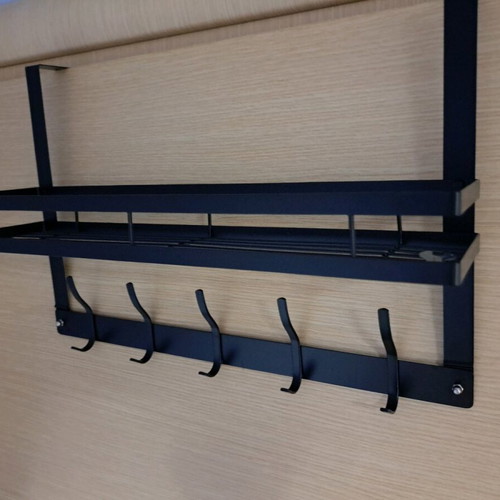 Door hanger new with built-in shelf and five hooks 43cm