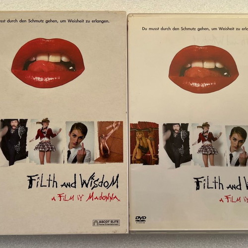 Filth and Wisdom DVD slightly used with German subtitles