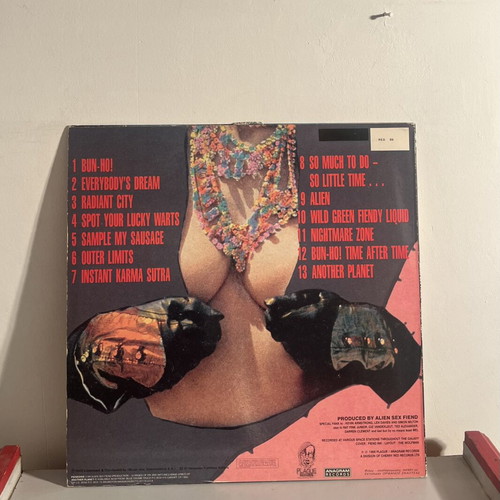 Alien Sex Fiend Another Planet vinyl LP 1989, like new