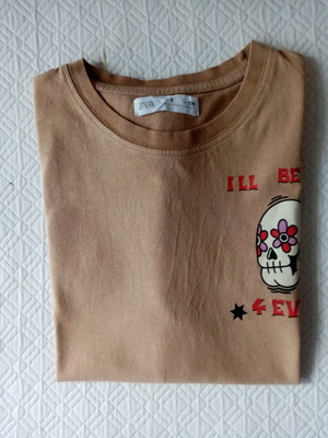 Zara cotton tshirt for 8-9 years, size 128 cm