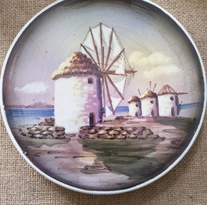 Παλιό  Ελληνικό  πιάτο