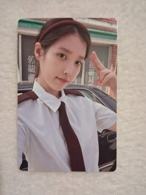 IU A Flower bookmark album photocards and keychain new
