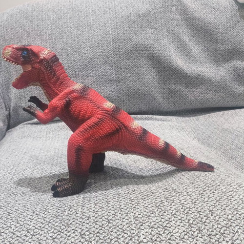Dinosaur toy like new, battery operated roaring, 40cm long