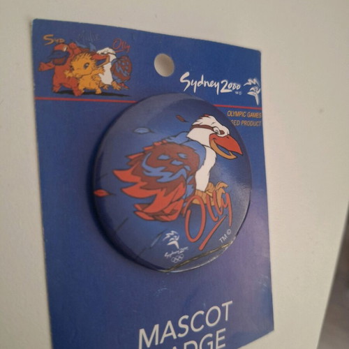 Sydney 2000 Olympics Mascot Badge like new
