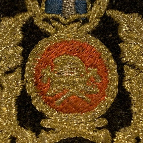 Firefighter emblem old used