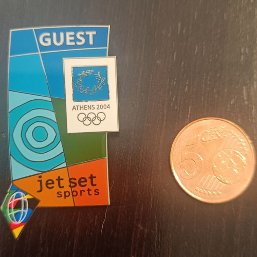 Pin Athens 2004 Jet Set Sports new