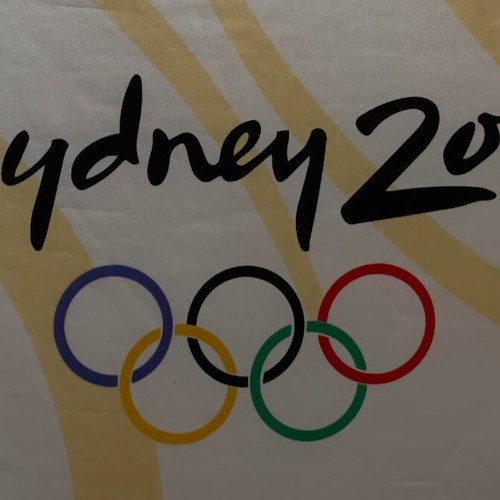 Authentic SOBO banner for Sydney 2000 Olympic Games like new