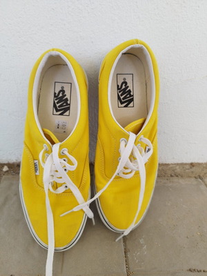 Vans sneakers like new, size 40, yellow unisex