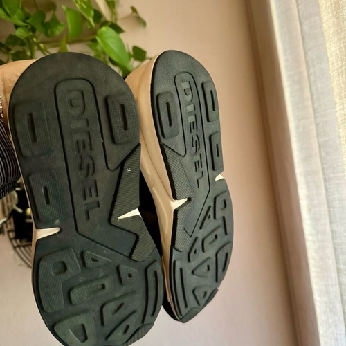 Diesel sneakers size 38 like new, black