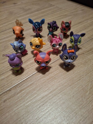Φιγούρες Littlest Pet Shop μεταχειρισμένες, πακέτο 11