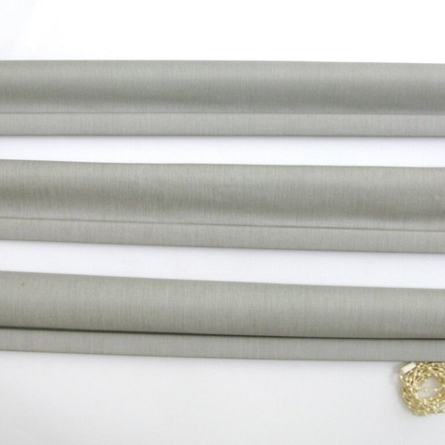 Window rollers used, gray fabric, pack of 3 pieces