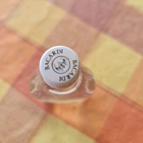 Bacardi Rum 5cl collectible miniature like new, sealed