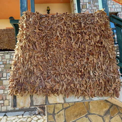 Genuine leather rugs used, imported from Pakistan and India