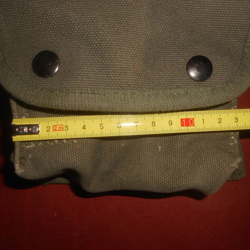 Greek Army M-71 First Aid Pouch canvas green new