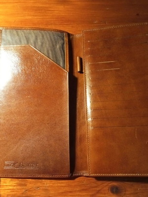 Baxter Of California Long Wallet new, brown
