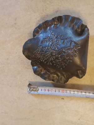Ceramic antique vase restored