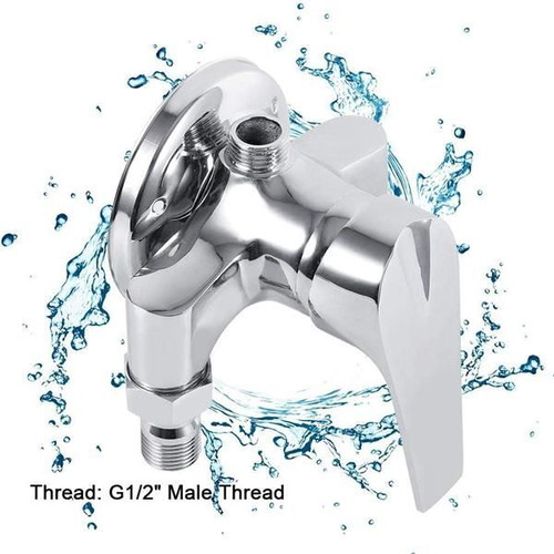 Topincn mixer valve like new for hot and cold water, bathroom shower