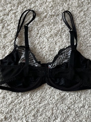 Bra 80C striped transparent used