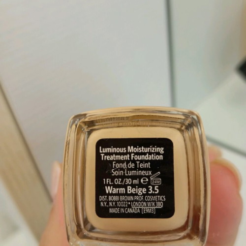 Bobbi Brown Luminous Moisturizing Treatment Foundation like new, shade Warm Beige 3.5, 30ml
