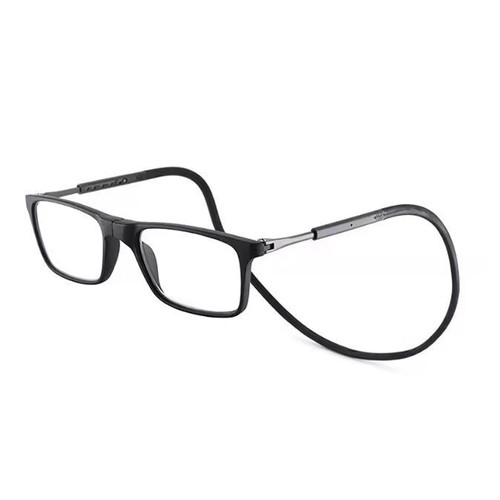 Magnetic black presbyopia glasses new +3.50