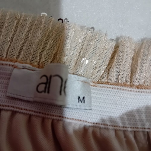 Acne Studios sequin blouse beige size M like new