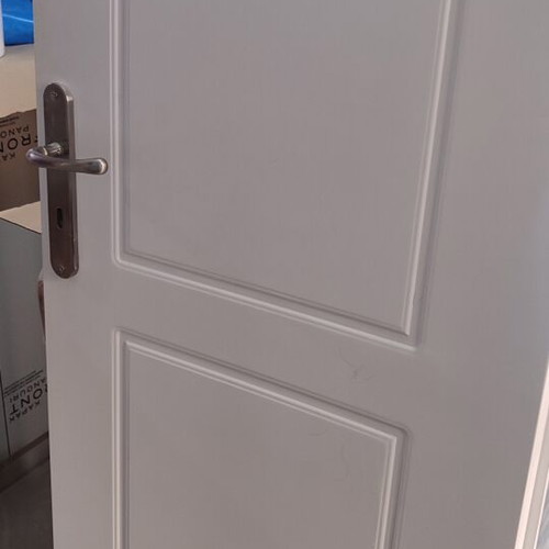 Interior door like new, white, approx. 65 cm width and 205 cm height