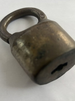Collector padlock used