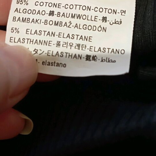 Sisley kids black leggings like new, flared hem size 6 years