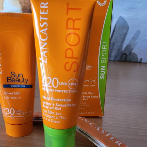 Lancaster sunscreens new with spf 30 and spf 20 protection