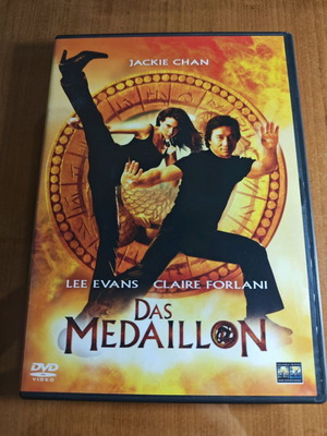 Das Medaillon DVD like new with Jackie Chan, action and adventure