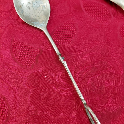 Vintage silver-plated 3-piece serving set