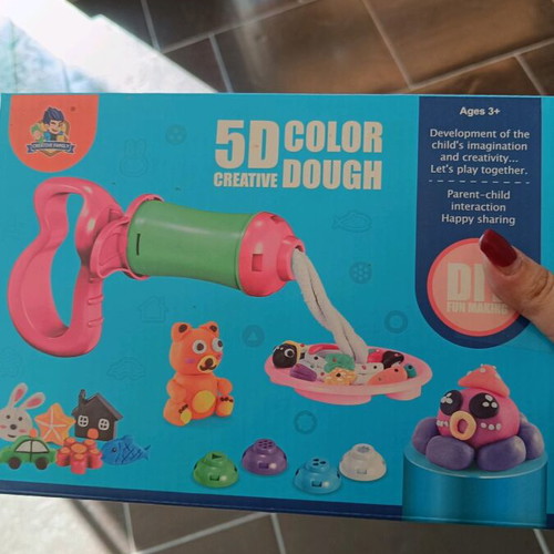 Playset with modeling clay new for creative hours